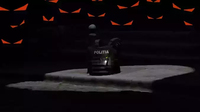 Bulletproof Vest on Street