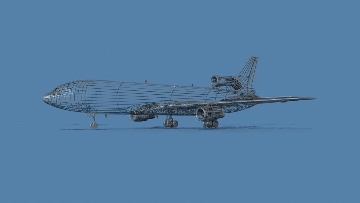 Lockheed L-1011-50 Corporate 4 3D model_11