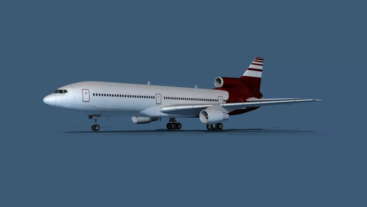 Lockheed L-1011-50 Corporate 4 3D model_0