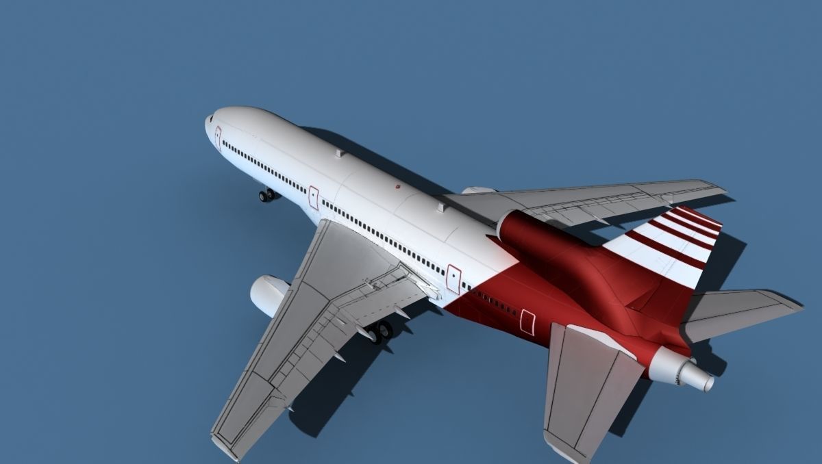Lockheed L-1011-50 Corporate 4 3D model_8