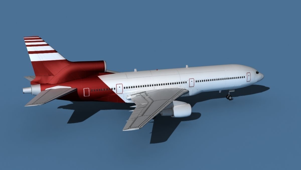 Lockheed L-1011-50 Corporate 4 3D model_5