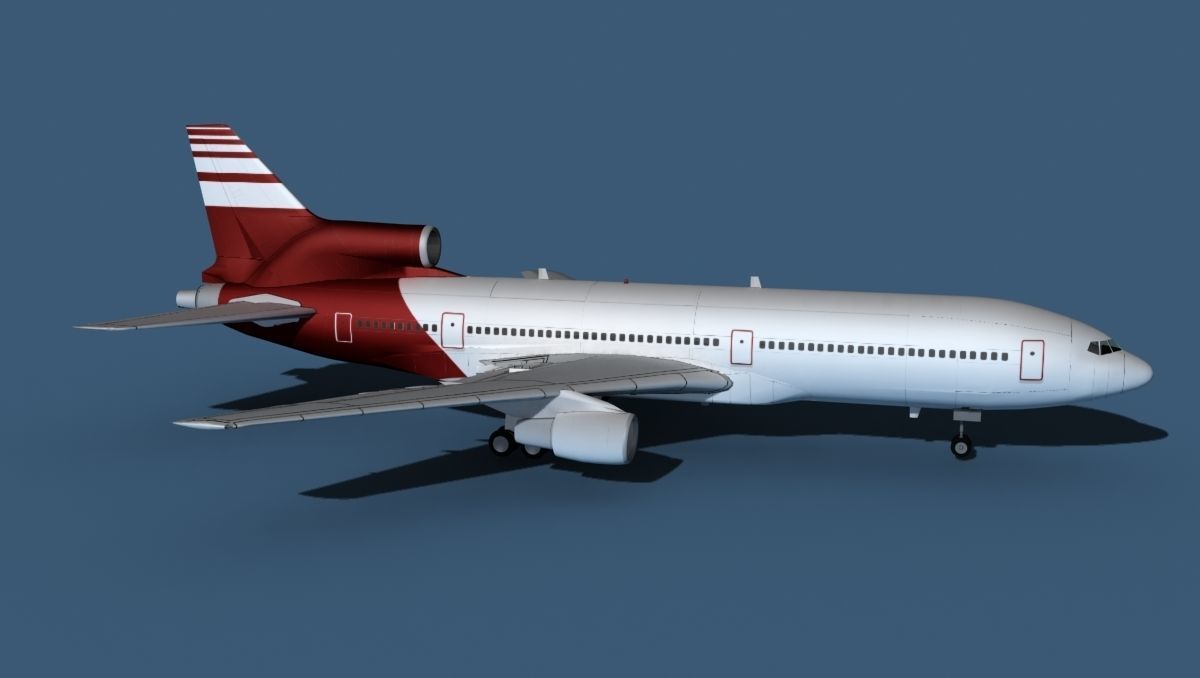 Lockheed L-1011-50 Corporate 4 3D model_4