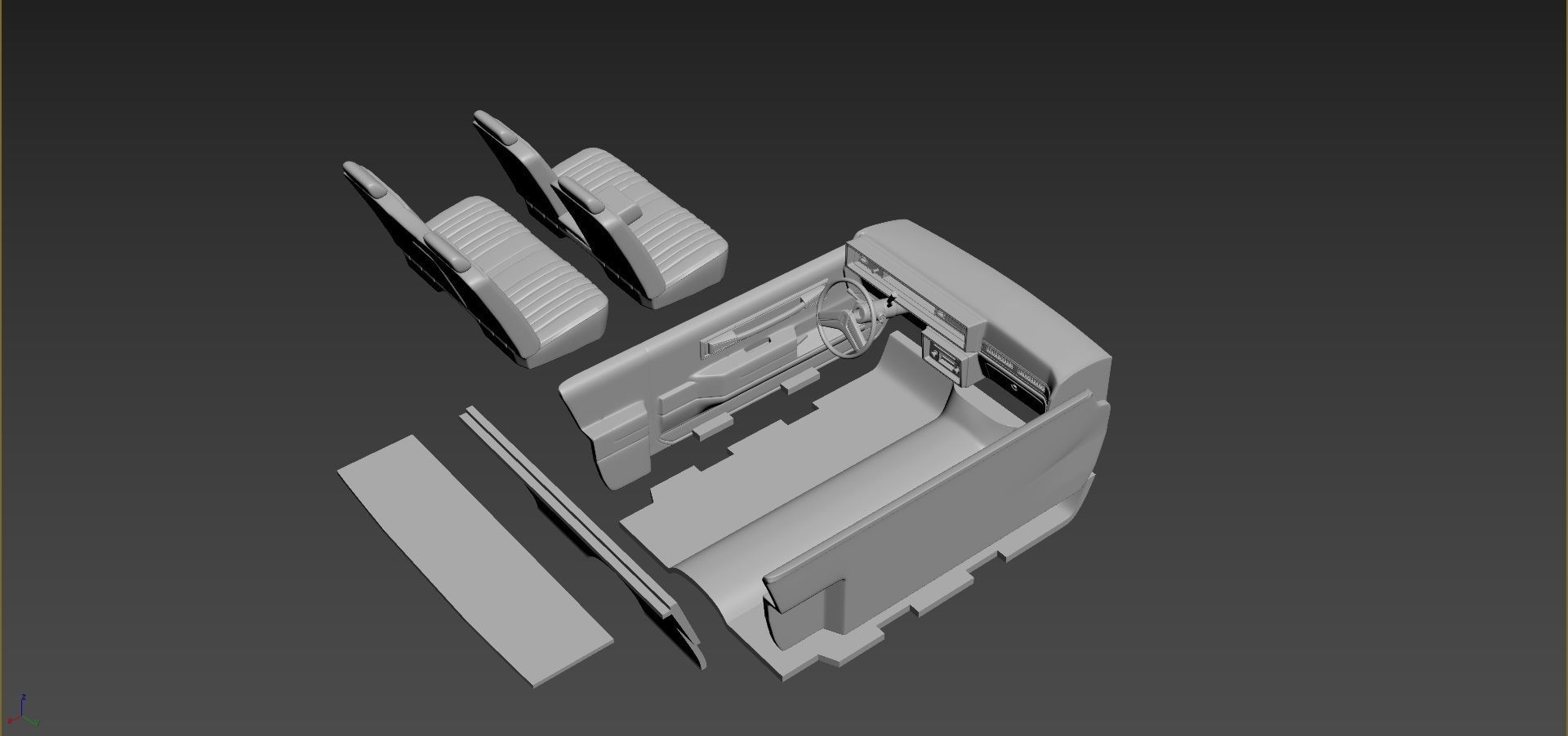 Oldsmobile Cutlass Supreme 1980 3D print model_11