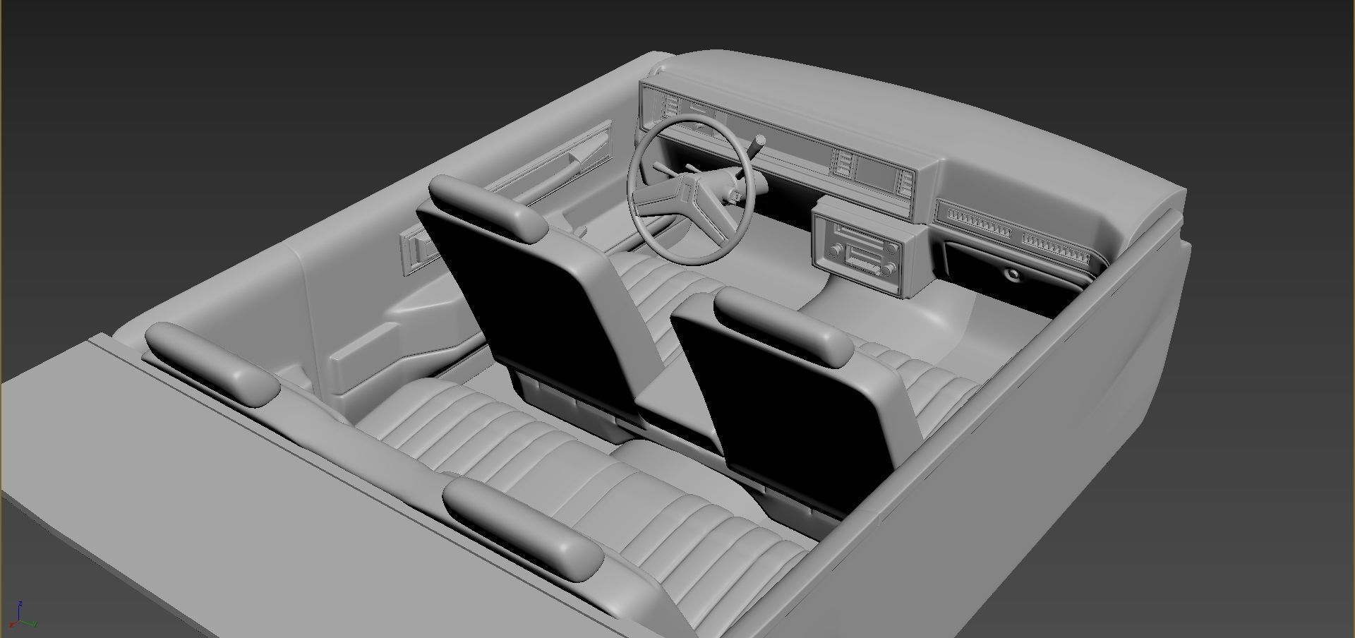 Oldsmobile Cutlass Supreme 1980 3D print model_8
