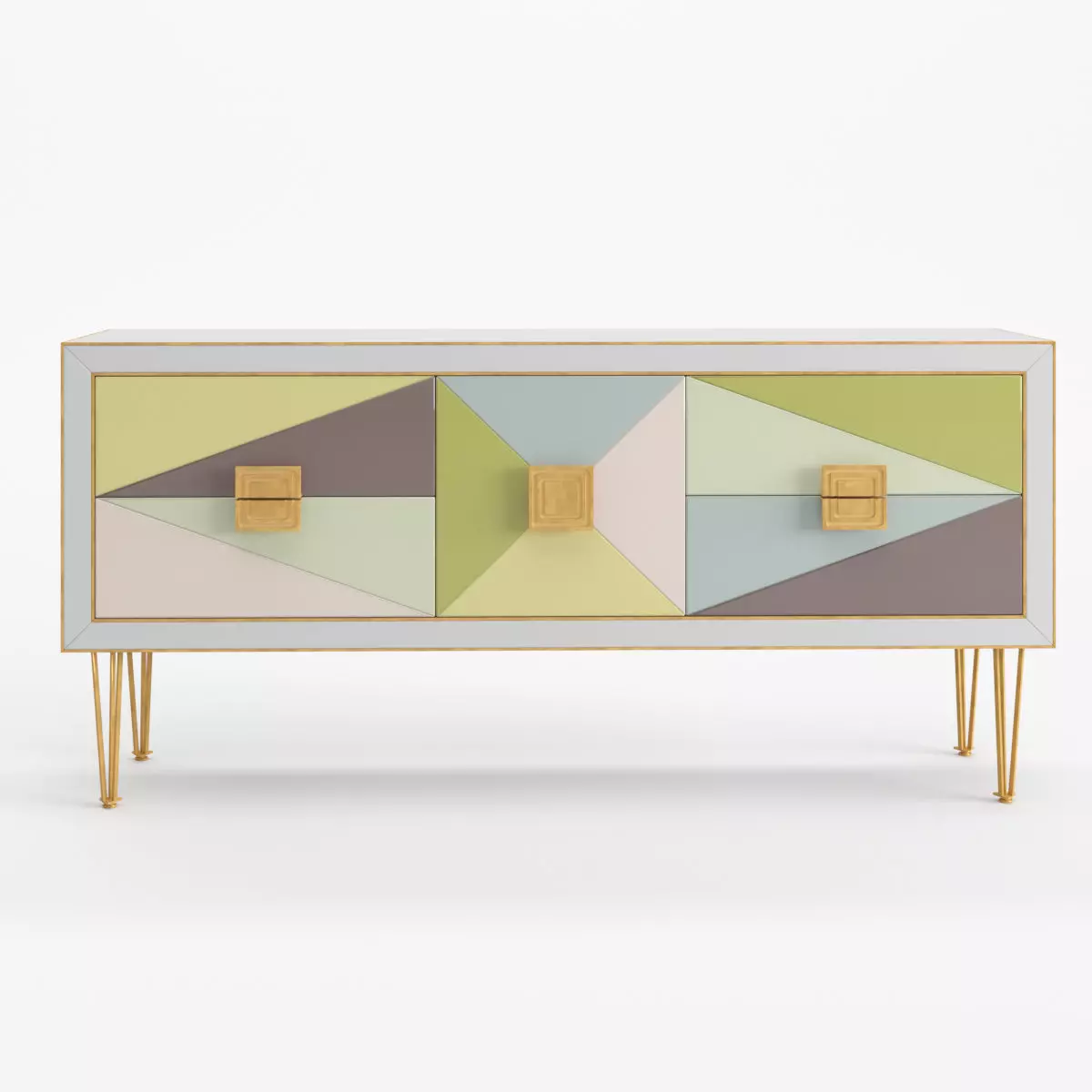 Harlequin Credenza by Jonathan Adler 3D model_0