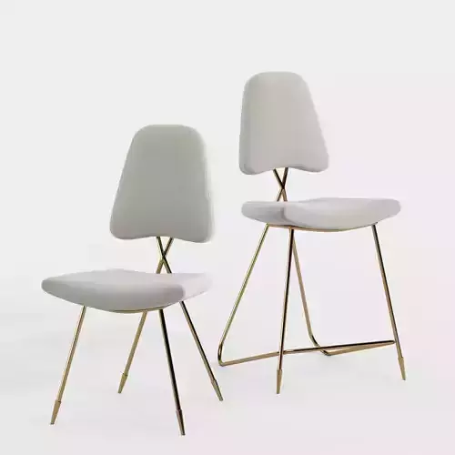Maxime Chair and Maxime Counter Stool by Jonathan Adler