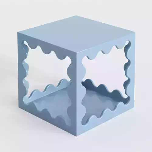 Ripple Lacquer Cube - Jonathan Adler