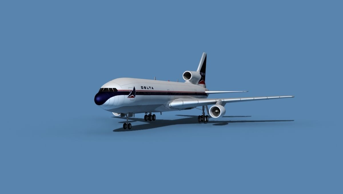 Lockheed L-1011-50 Delta 3D model_1