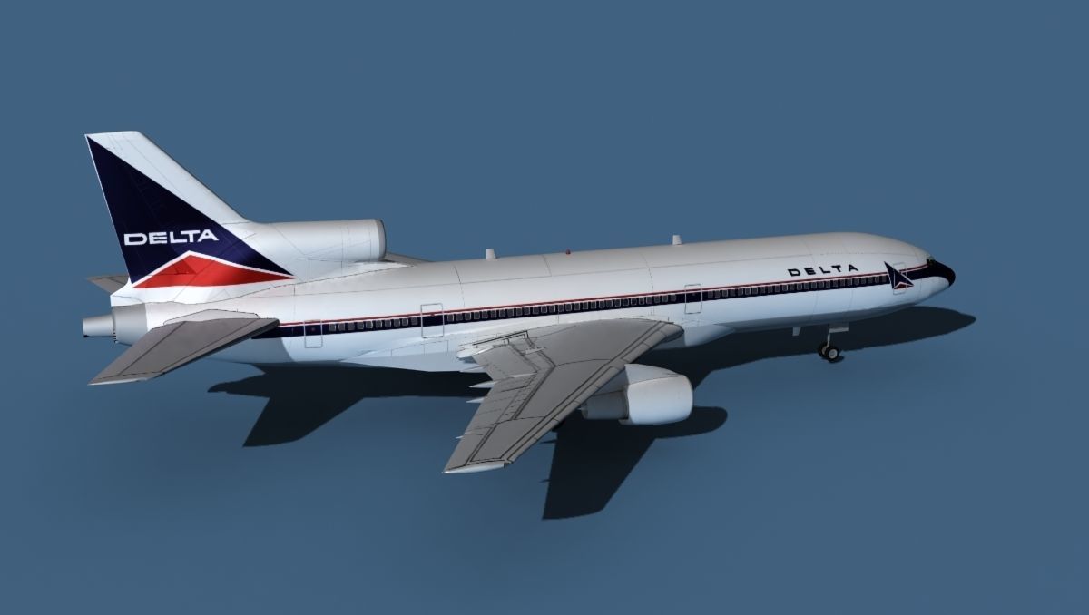 Lockheed L-1011-50 Delta 3D model_5