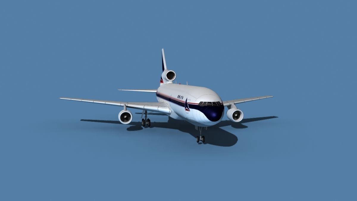 Lockheed L-1011-50 Delta 3D model_2