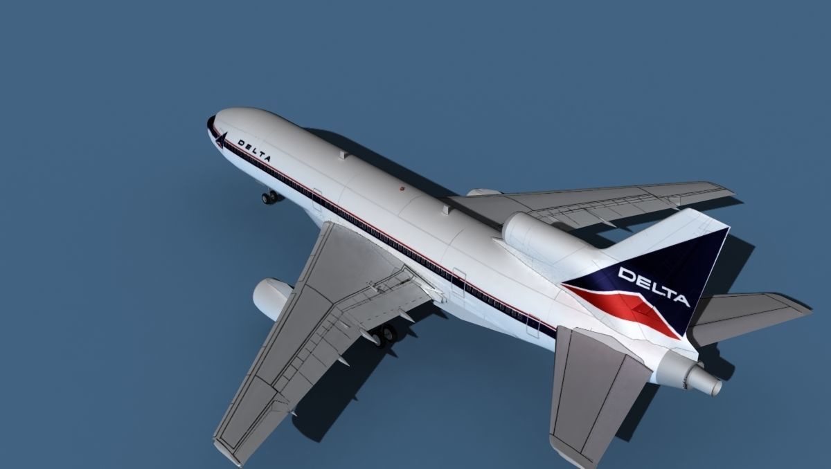 Lockheed L-1011-50 Delta 3D model_8