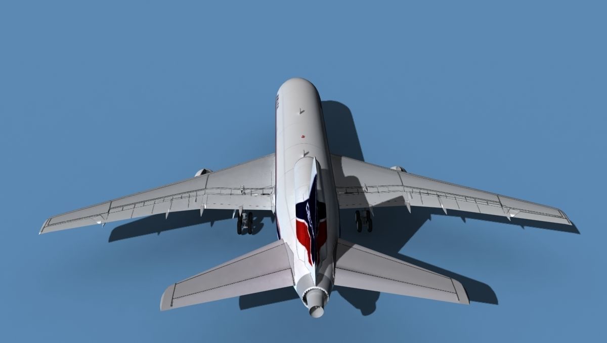 Lockheed L-1011-50 Delta 3D model_7