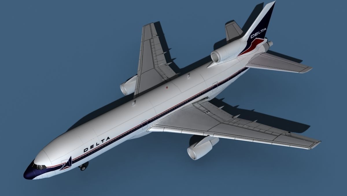 Lockheed L-1011-50 Delta 3D model_10