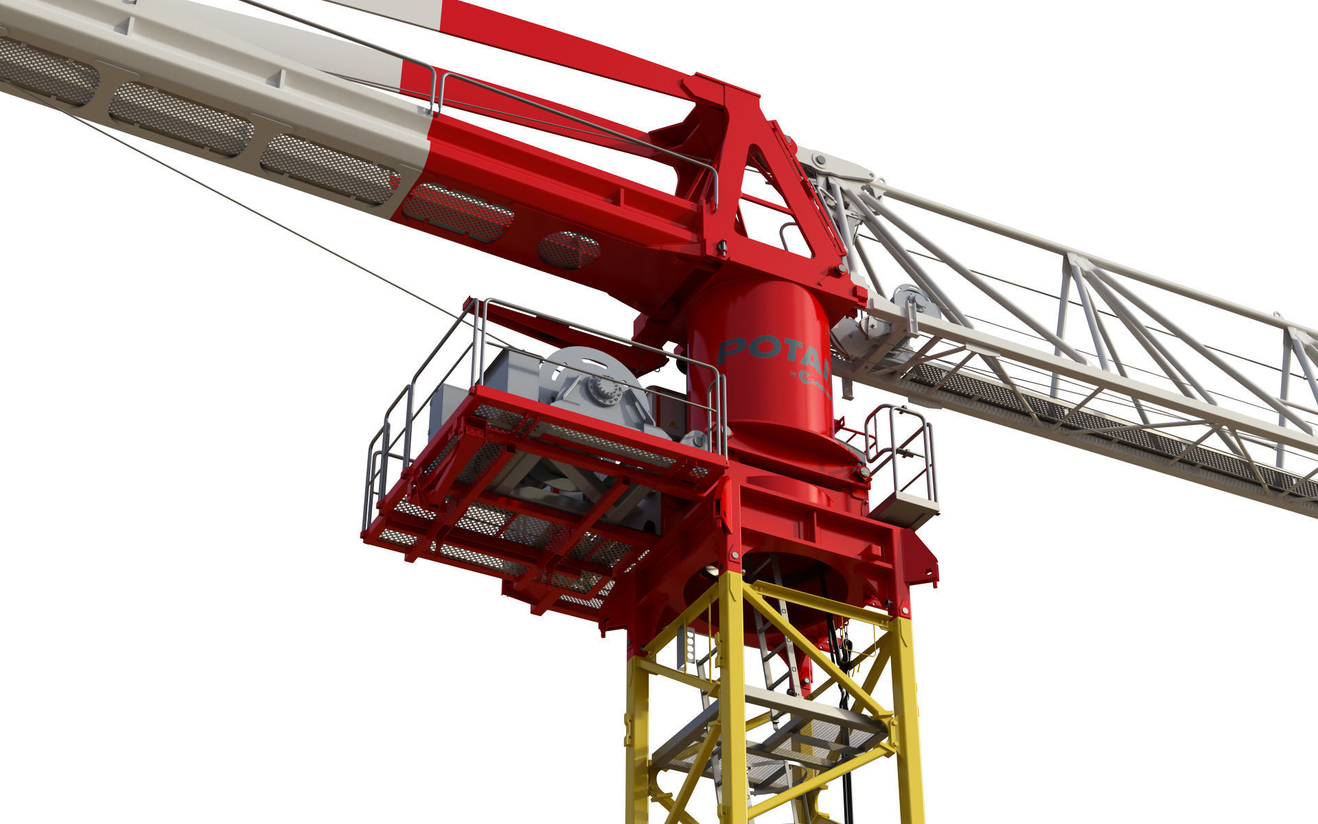 Tower Crane Potain MDT 269 J12 3D model_23
