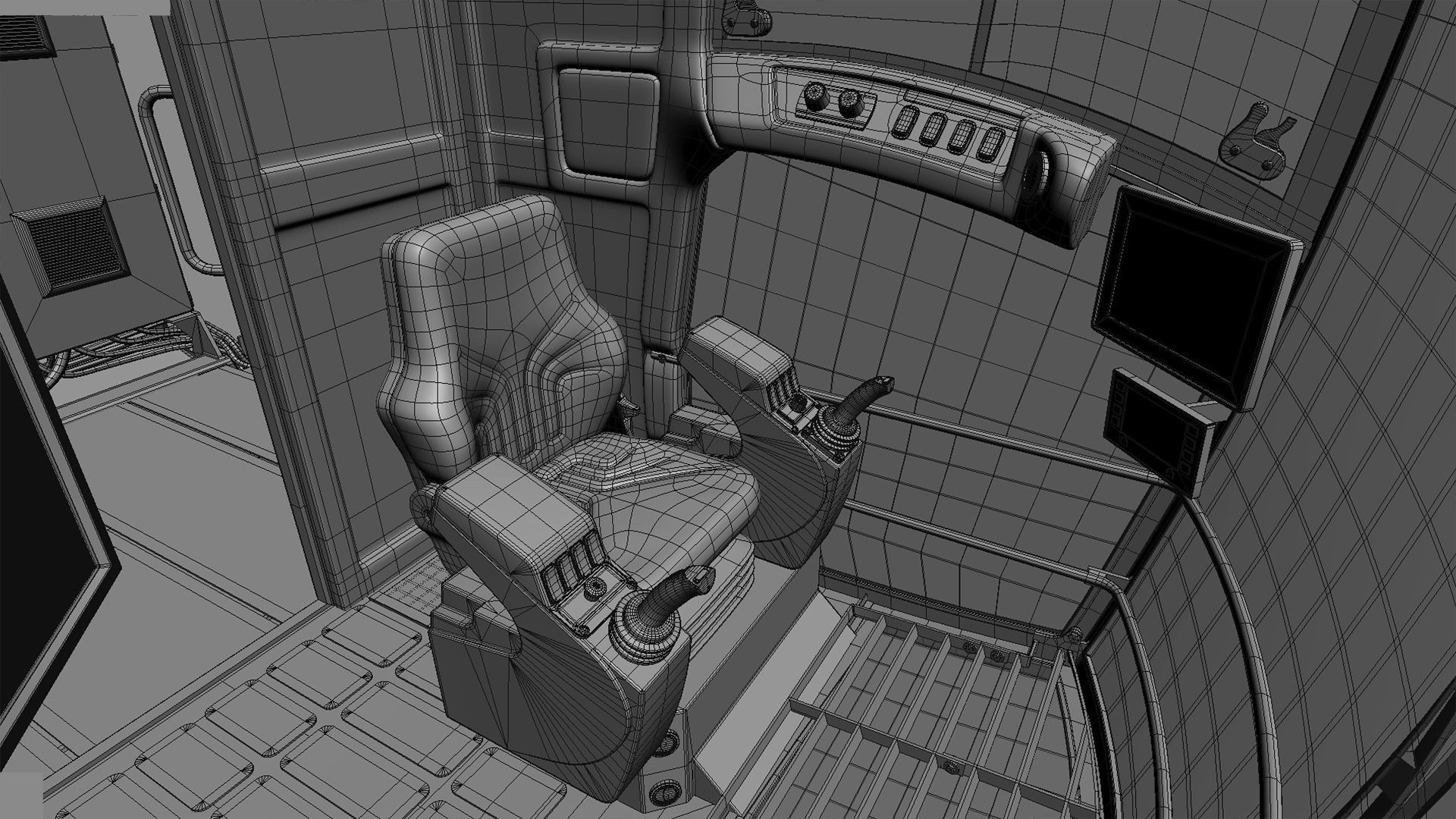 Tower Crane Potain MDT 269 J12 3D model_48