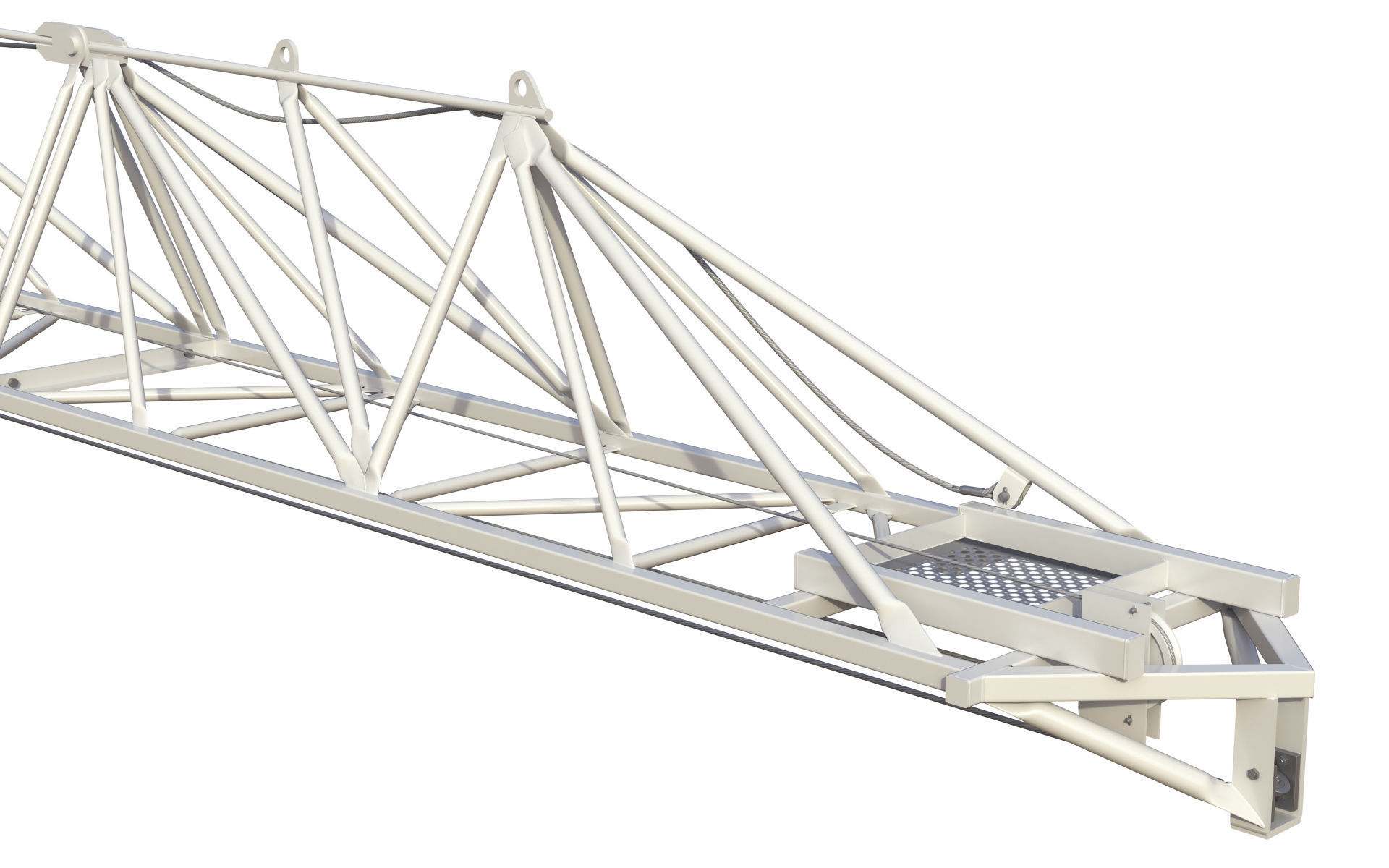 Tower Crane Potain MDT 269 J12 3D model_35