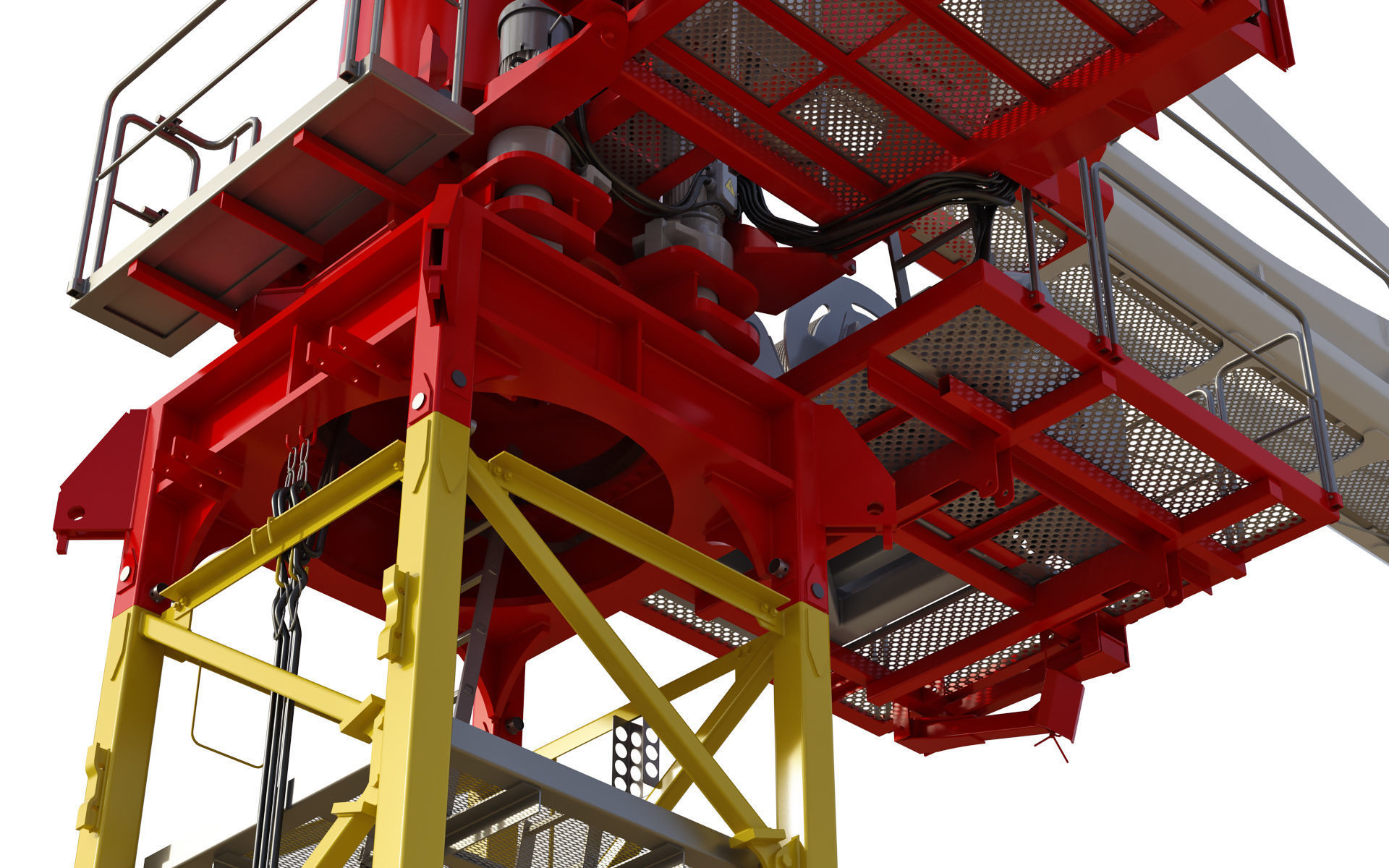 Tower Crane Potain MDT 269 J12 3D model_25