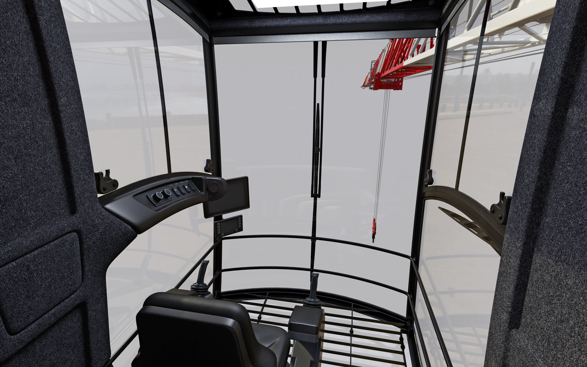 Tower Crane Potain MDT 269 J12 3D model_37