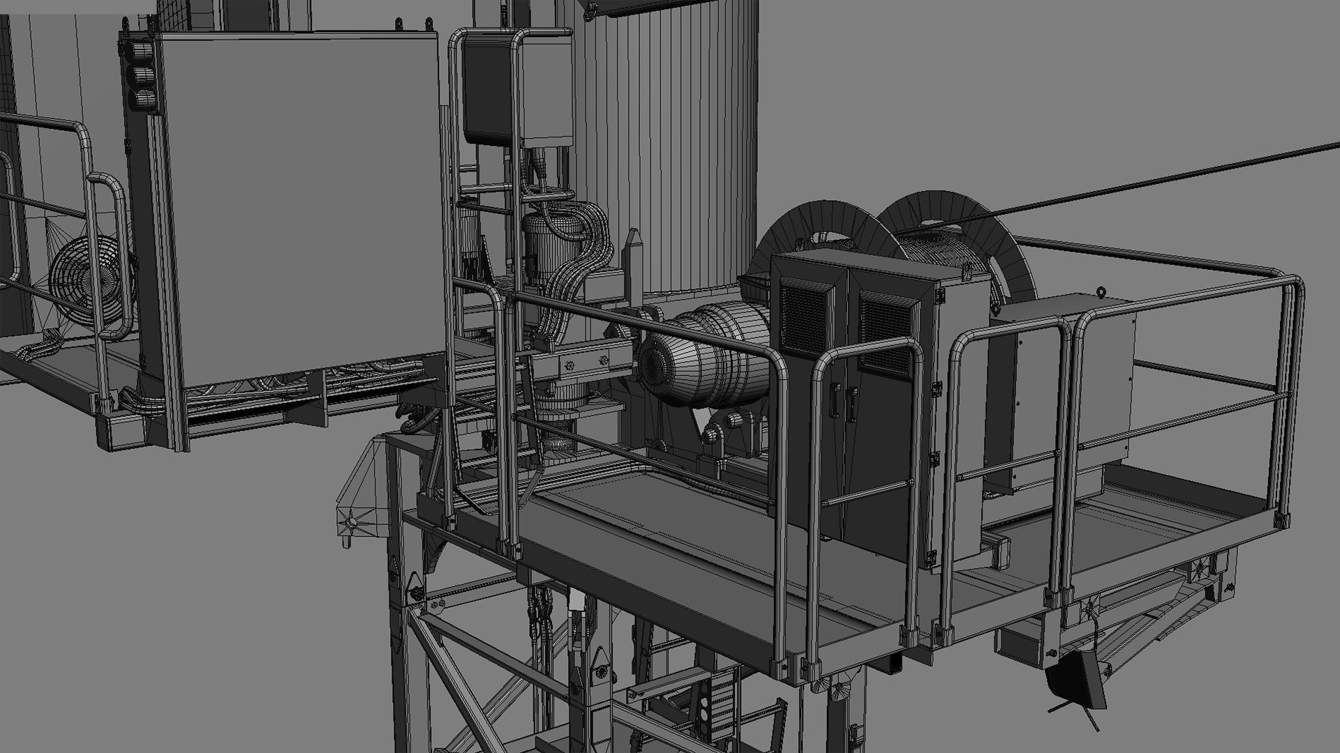 Tower Crane Potain MDT 269 J12 3D model_45