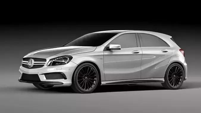 Mercedes-Benz A45 AMG  3D model