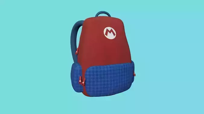 Mario Backpack - Fashion Costume - Character Design