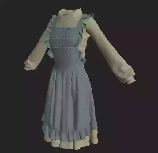 Maid Dress with apron