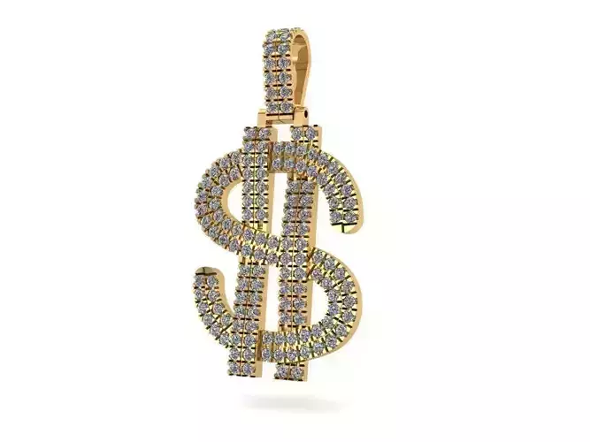 Money Sign Pendant