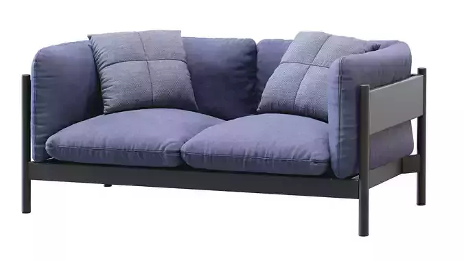 Arbour sofa by HAY 3D model