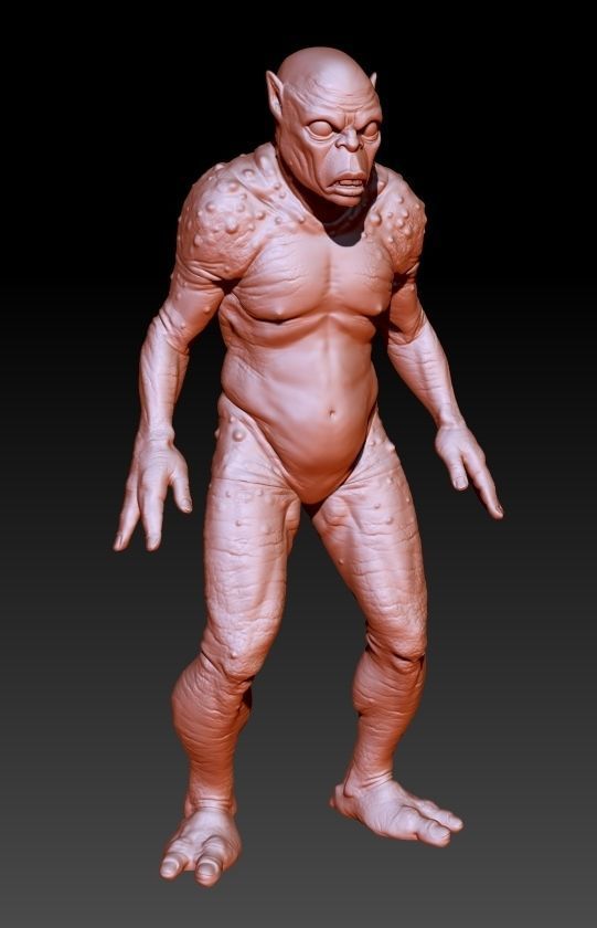 The Gate Creature 3D print model_10