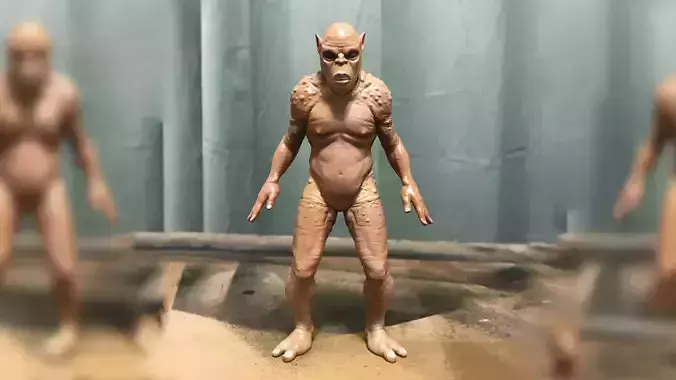 The Gate Creature 3D print model