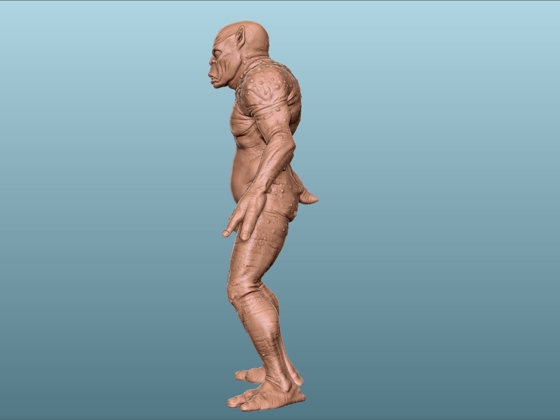 The Gate Creature 3D print model_7