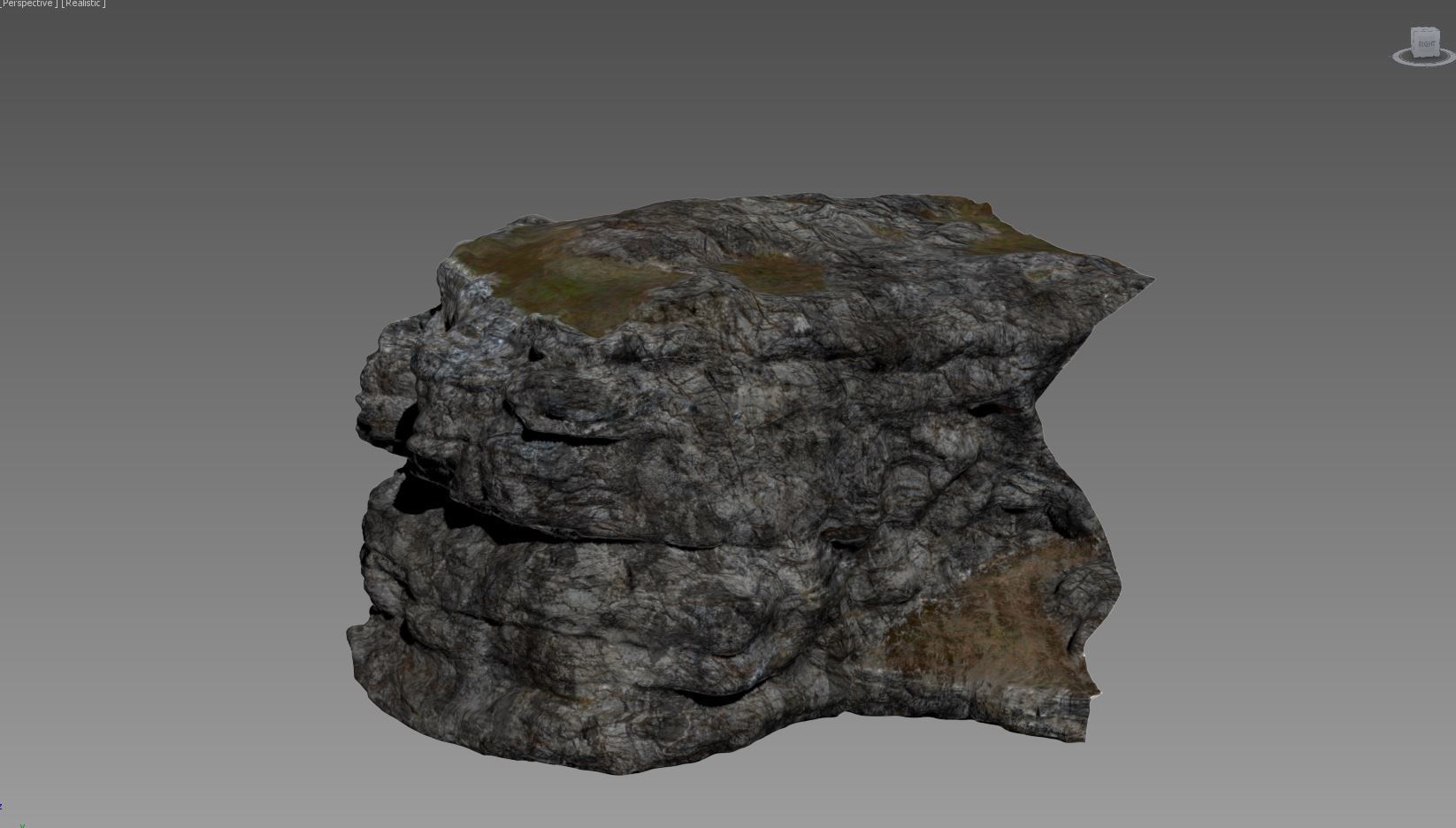 Rocky Mountain Terrain PBR 3D model_12