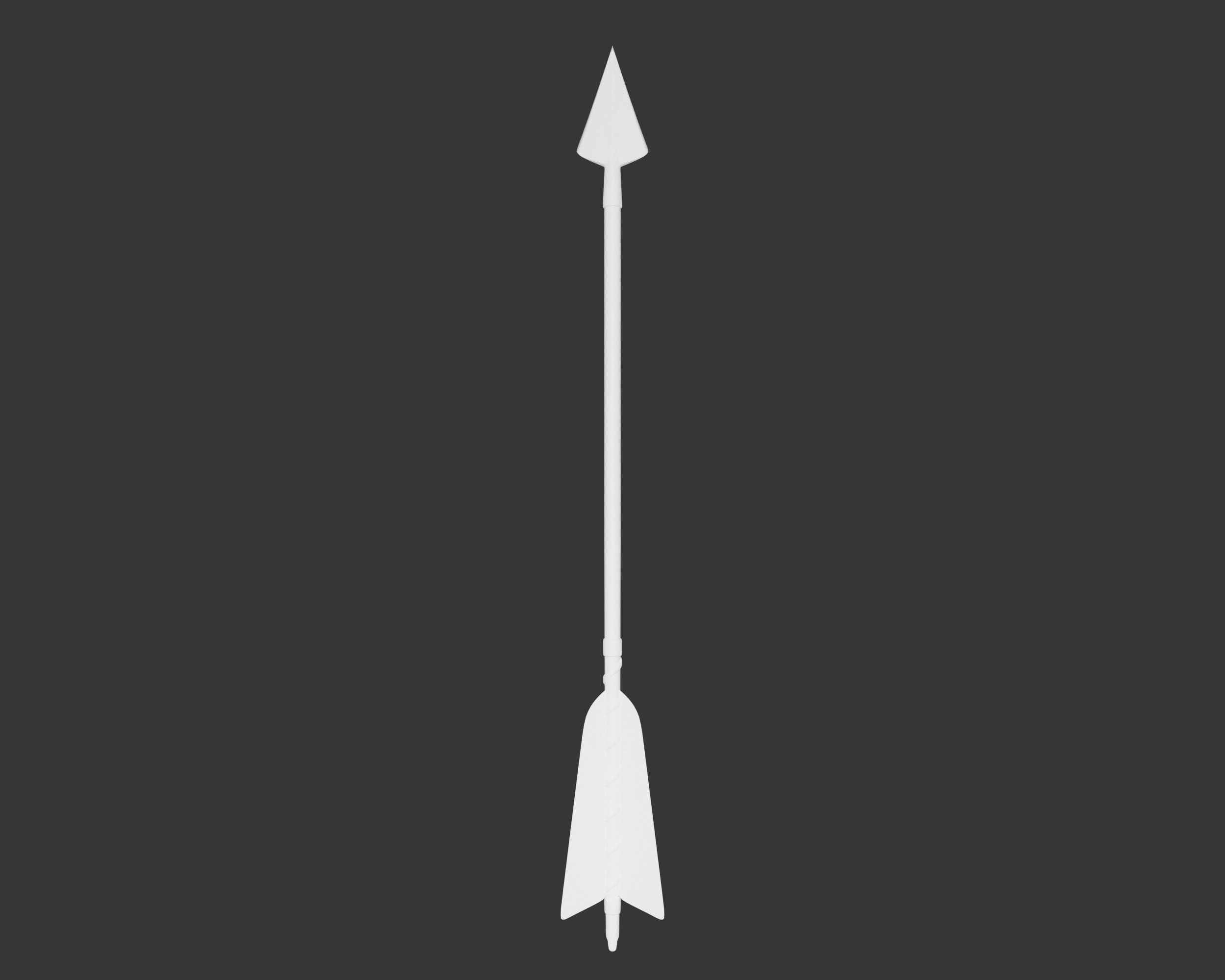 Medieval Common Weapon Crossbow Low-poly 3D model_17