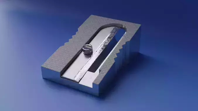 SHARPENER metal ruler