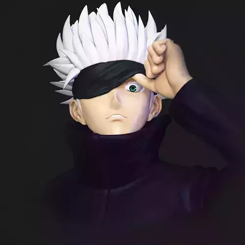 Satoru Gojo figure 3D print model