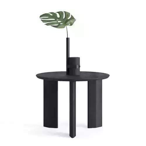 Wentz - Pos-Tropical Vase and Folha SideT able