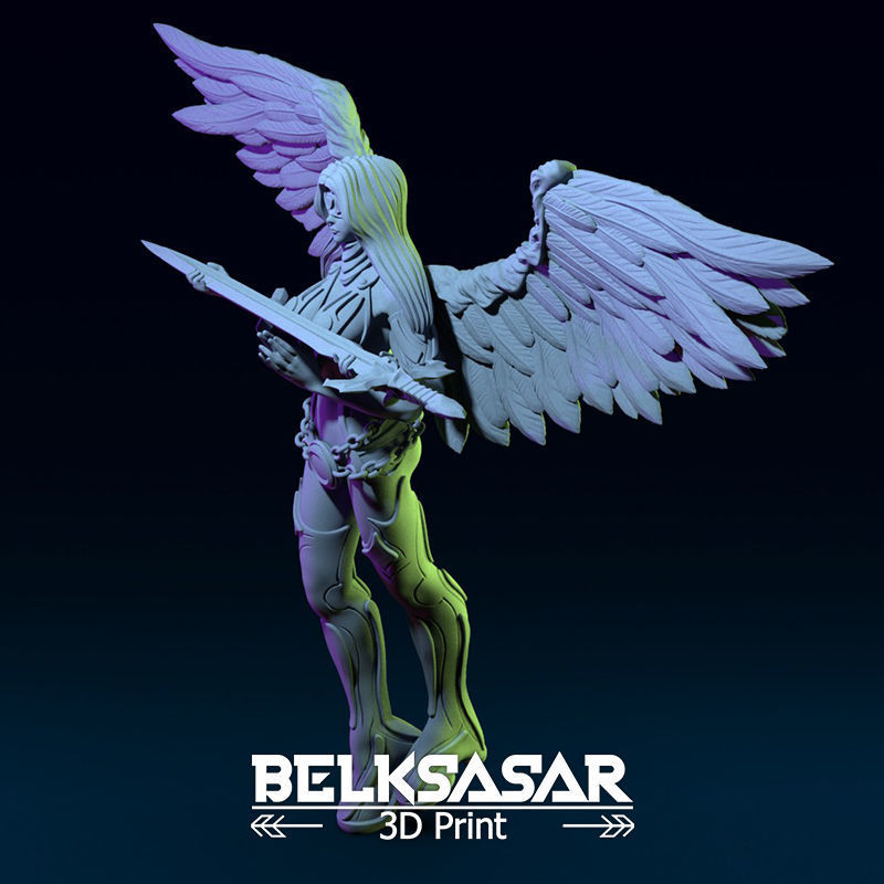 Chosen Angel 3D print model_16
