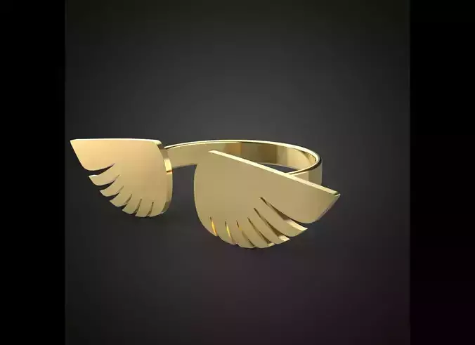 Wing ring Free 3D print model