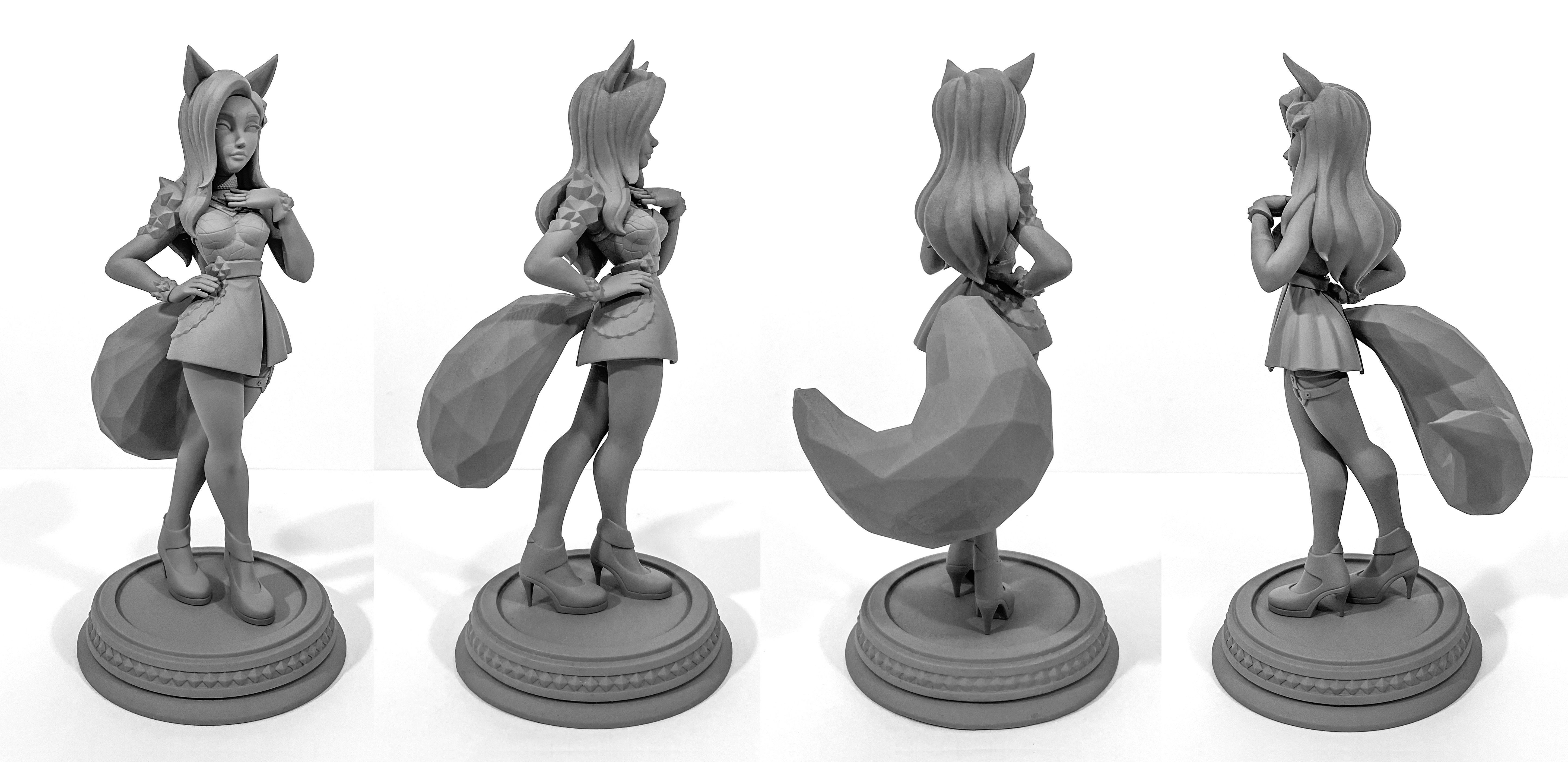 KDA All Out Ahri 3D print model_3