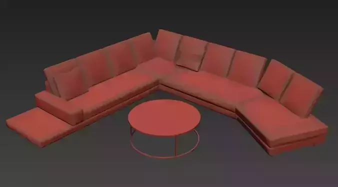 Sectional Lounge Sofa