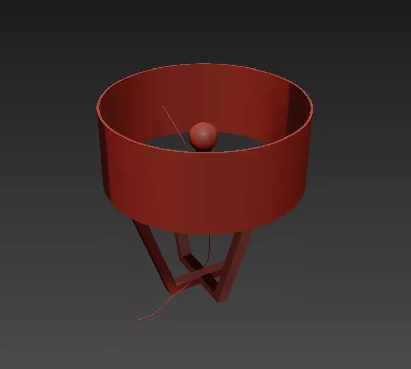 Table Lamp Free 3D model_0