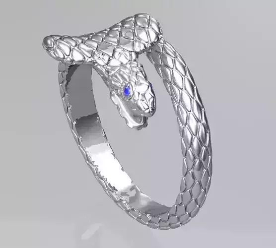 Cobra snake ring