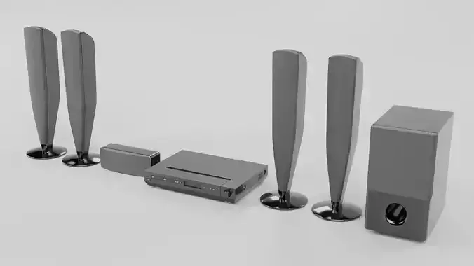 DVD Player with Speaker set CG1