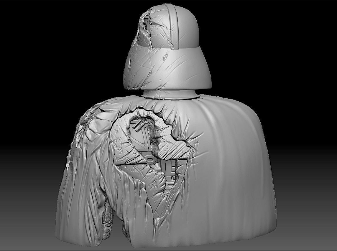 Darth Vadenator 3D print model_1