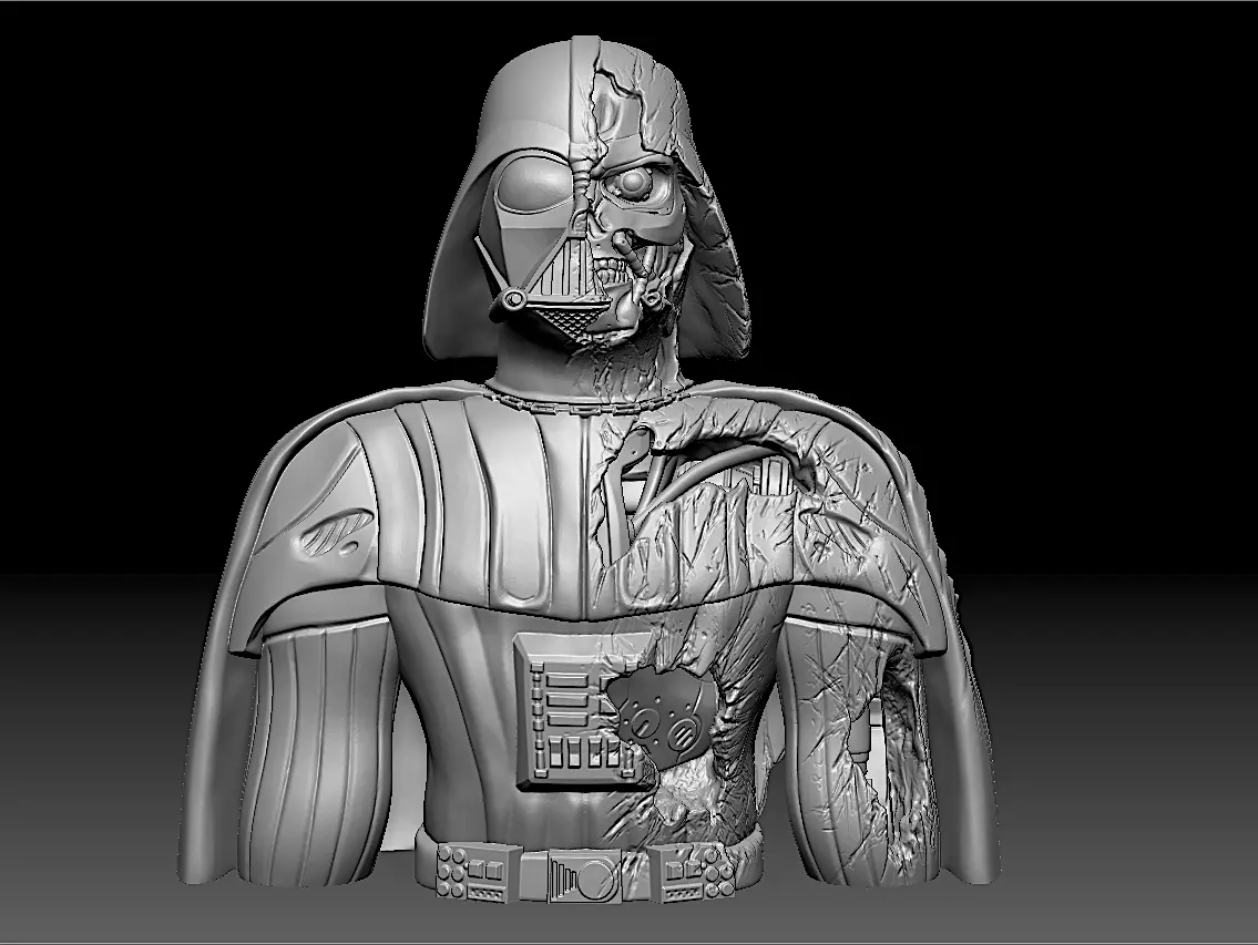 Darth Vadenator 3D print model_0