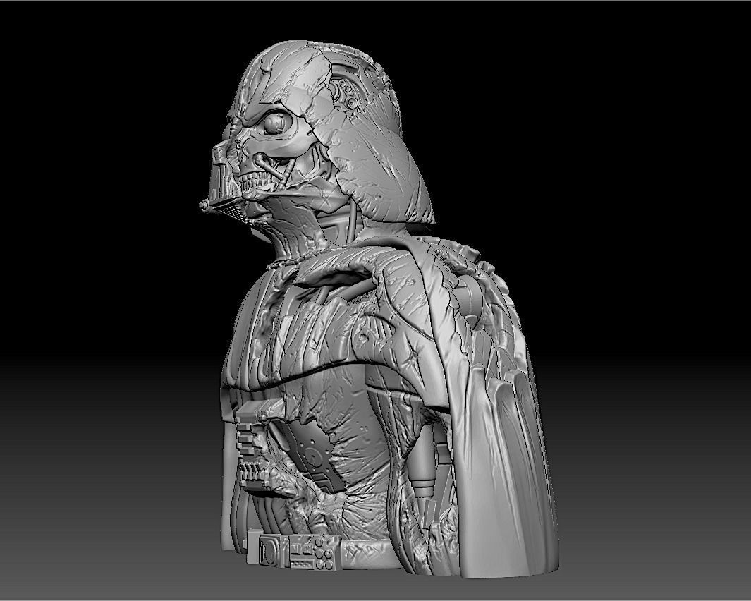 Darth Vadenator 3D print model_2