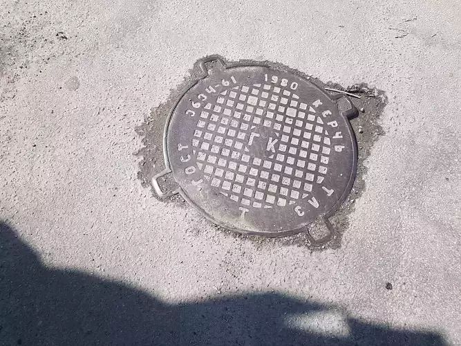 3DF Zephyr - Sewer Hatch type 4