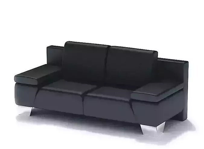 Sleek Two Seat Couch