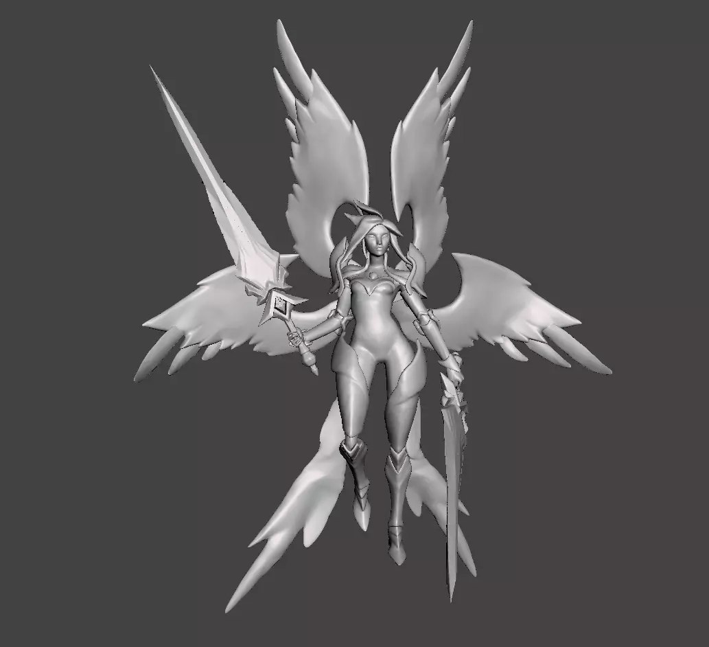 Kayle last form 3D Model 3D print model_0