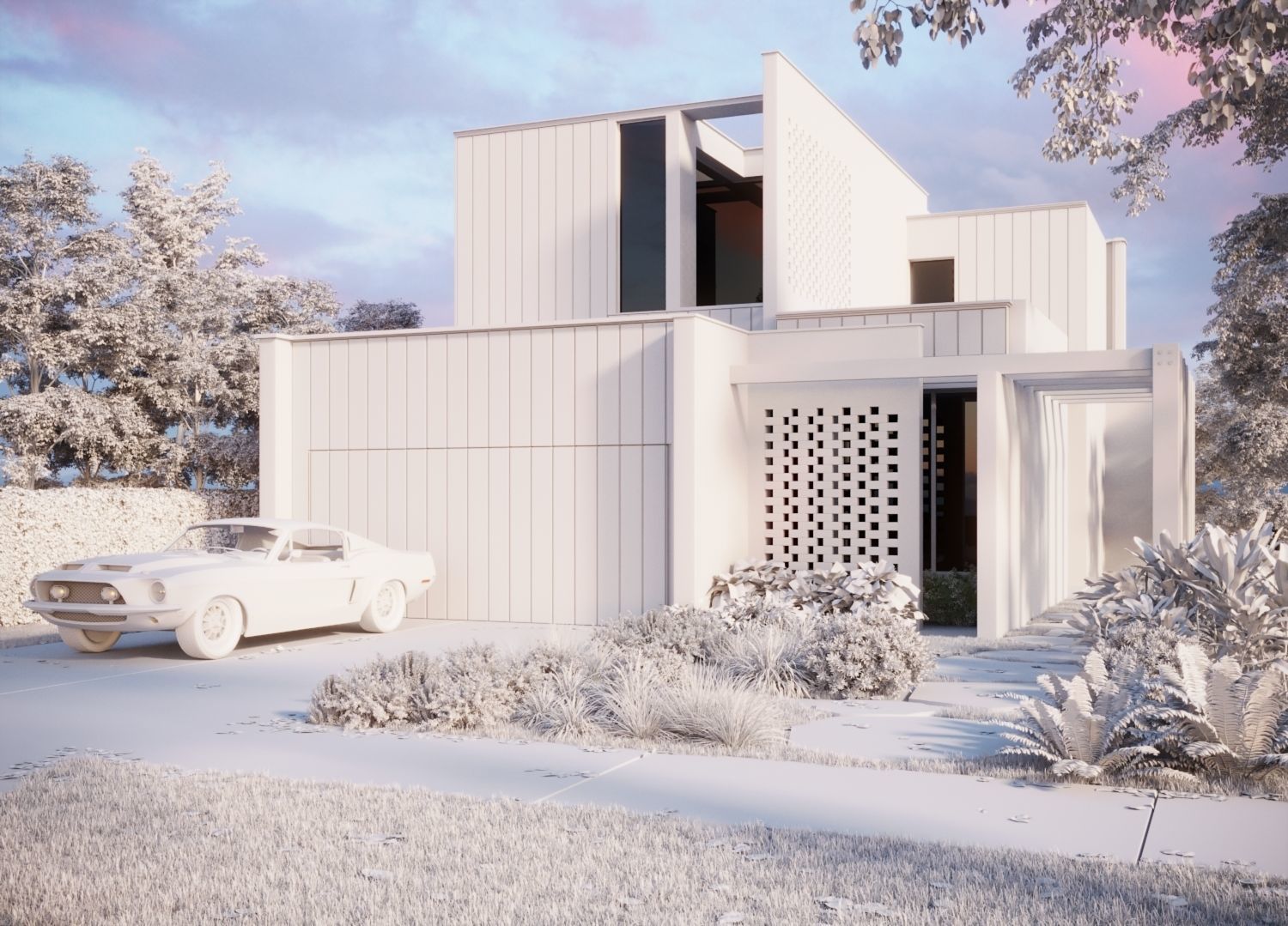 TWOFOLD HOUSE 3D model_2